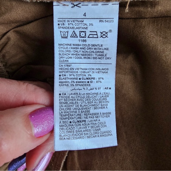 Old Navy Casual Elastic Waist Pants with Ajustable Drawcord Side Pockets Tapered - Picture 9 of 10